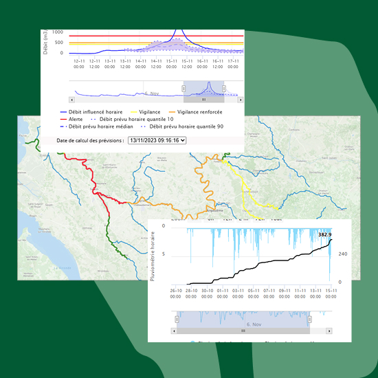 Visuel module SIG & Cartographie — visualisation du bassin